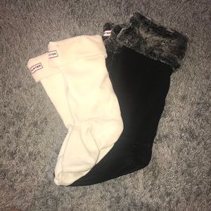 Rarely worn hunter rainboot inserts